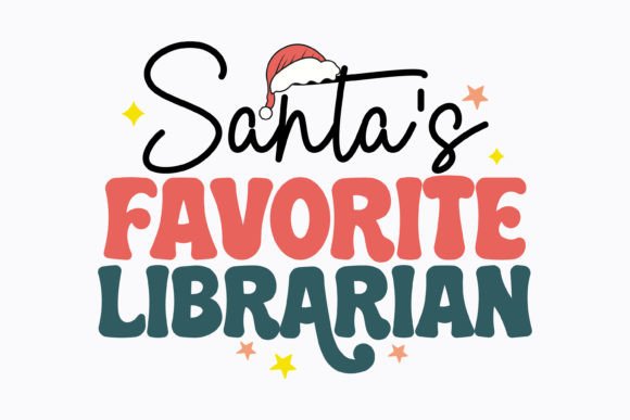 Christmas Santa's Favorite Retro SVG