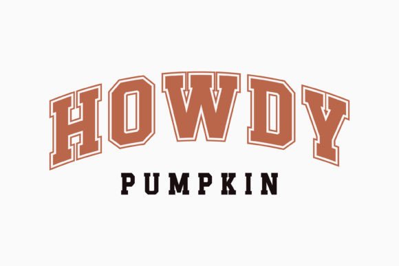 Halloween Howdy Pumpkin Svg