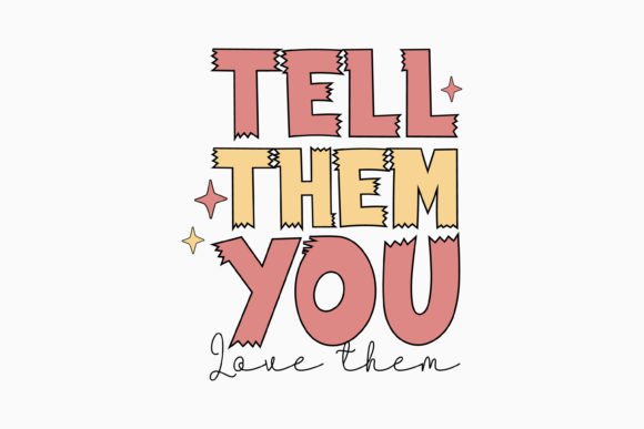 Retro Mental Health Quotes SVG Tell Them
