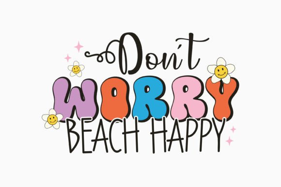 Retro Summer Quotes SVG Design