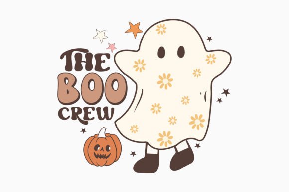 The Boo Crew Halloween Retro