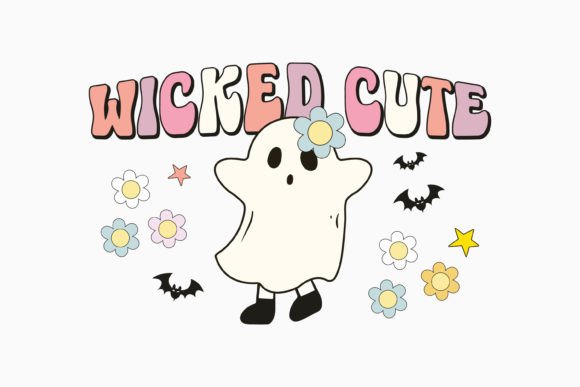 Wicked Cute Halloween Retro Svg